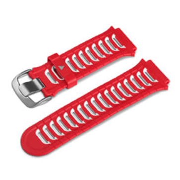 White/Red Watch Band