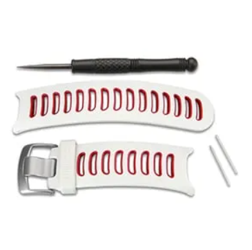 White/Red Watch Band (Approach® S3)