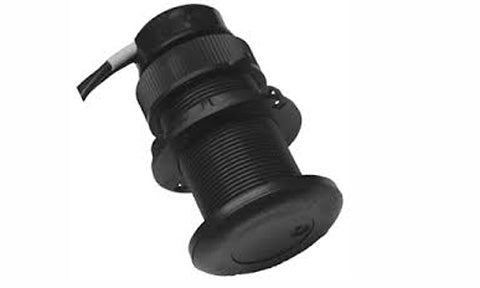 B&G, Lowrance, Simrad DT800 Smart Plastic Depth, Temp Transducer 0 degree Tilted Element
