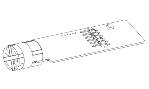 B&G, Simrad 508 608 Wind Sensor Spare PCB