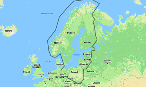 C-Map Continental Baltic Sea