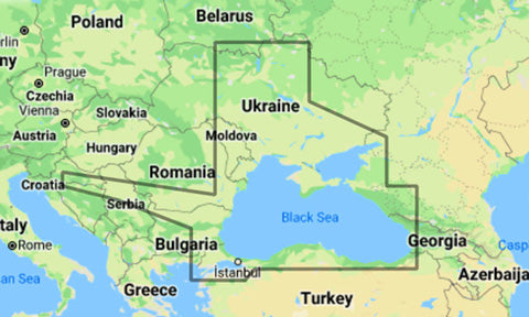 C-Map Local Chart Black Sea and Sea of Azov