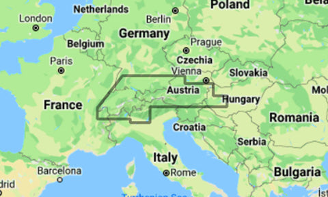C-Map Local Chart Central European Lakes