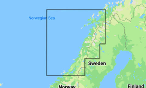 C-Map Local Chart Kristiansund Finnsnes