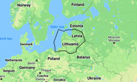 C-Map Local Chart Latvia and Lithuania
