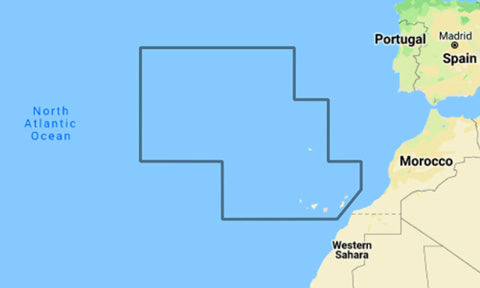 C-Map Local Chart Madeira, Azores and Canary Islands