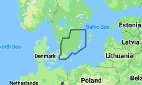 C-Map Local Chart Malmoe Valdermarsvik
