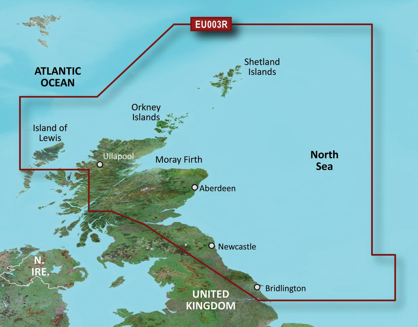 BlueChart® g3 HXEU003R - Great Britain, Northeast Coast
