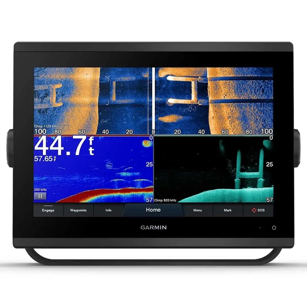 GPSMAP 1223xsv, SideVü, ClearVü and Traditional CHIRP Sonar with Worldwide Basemap