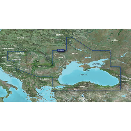 BlueChart® g3 HXEU063R-Black Sea & Azov Sea