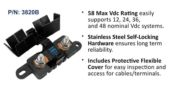 EGIS MEGA Fuse Block with Cover