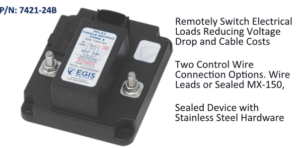 EGIS 160A Single Relay 24V