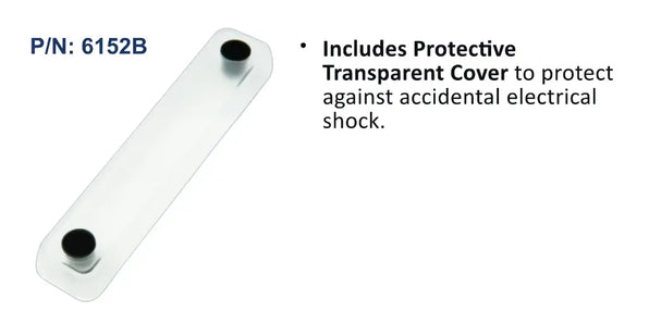 EGIS Busbar Cover, 150A Medium, for Two and Four Stud Busbars