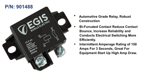 EGIS 75A Automotive Relay 12V