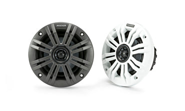 Kicker Audio KM Marine 4 Inch Coaxial Speaker System