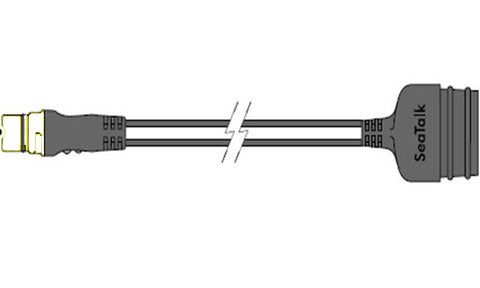 Raymarine SeaTalkng to SeaTalk 1 Adaptor Cable 3 Pin 400mm