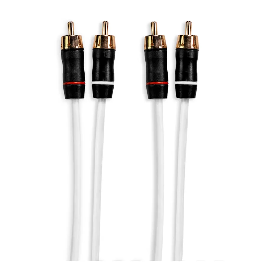 Fusion® Performance RCA Cables, 2 Channel, 25 ft Cable - 010-12616-00