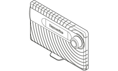 Raymarine eS-Series Plastic Suncover for 7 Inch MFDs