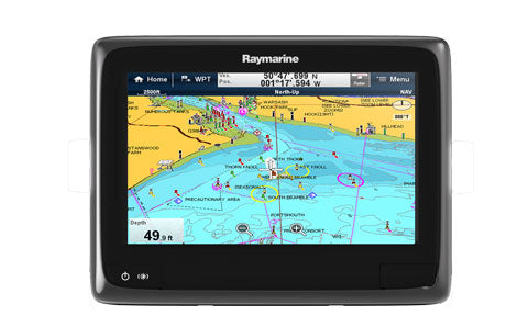 Raymarine a95 9 Inch Touchscreen MFD with Wi-Fi and Navionics EU Silver Chart