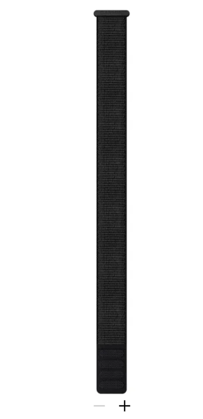 UltraFit Nylon Straps (20 mm), Black