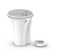 MSC™ 10 Marine Satellite Compass Pole Mount, White - 010-11082-10
