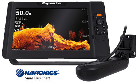 Raymarine Element 12 HV with HV-100 Transducer and Navionics Small Plus Chart