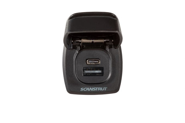 Scanstrut Flip Pro Plus Fast Charge USB-A & USB-C Socket