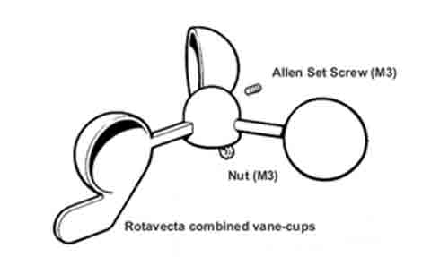 Raymarine RotaVecta Cups Assembly