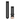 Quick Release Bands (20 mm), Black, rose gold hardware