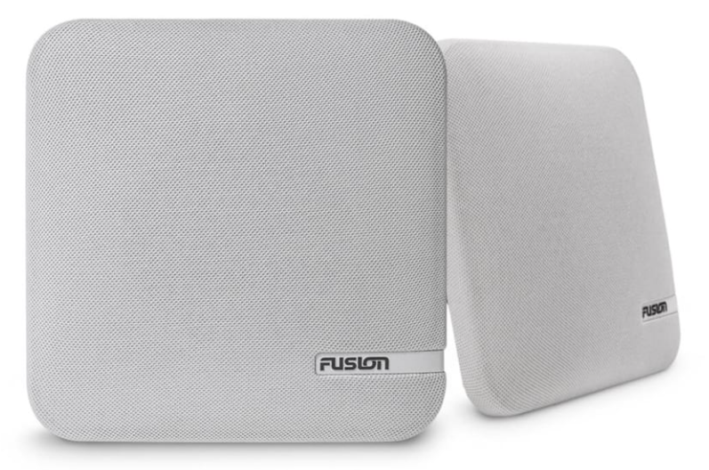 Fusion SM 6.5" 100-Watt Classic White Shallow Mount Marine Speaker (Pair)