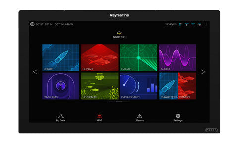 Raymarine Axiom XL 22 Glass Bridge Multifunction Display