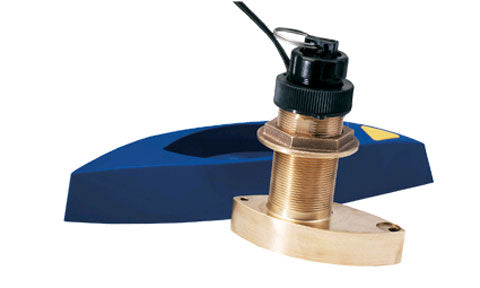 Raymarine B744V 600W Depth, Speed and Temperature Through-Hull Transducer, 50/200 kHz (Bronze)