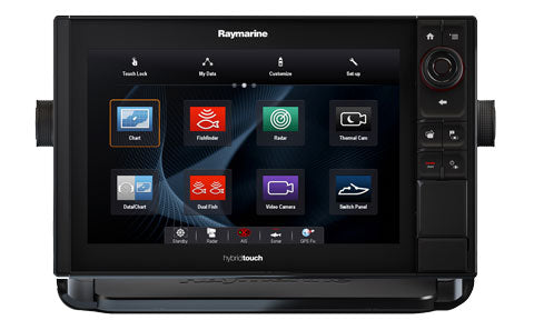 Raymarine eS127 12.1 inch HybridTouch Multifunction Display with Wi-Fi and Sonar and C-Map Essentials Europe Chart