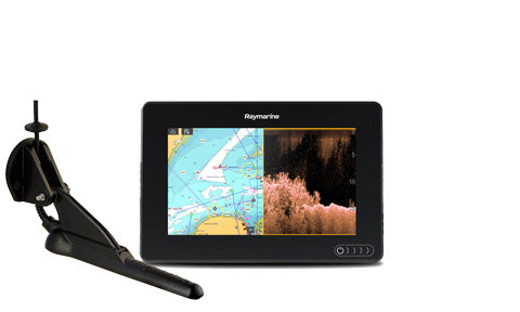 Raymarine Axiom 7 DV, 7 inch Multifunction Display with CPT-100DVS Transducer