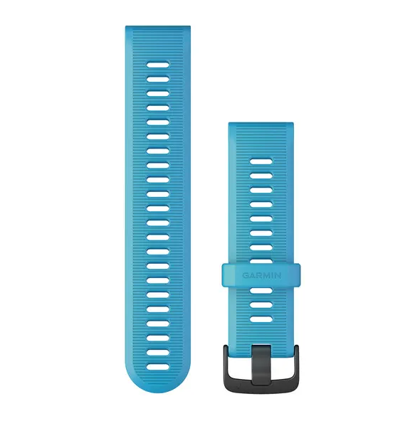 Forerunner® Watch Bands (22 mm), Blue with Slate Hardware