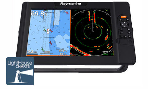 Raymarine Element 12 S with Two-Region LightHouse Chart