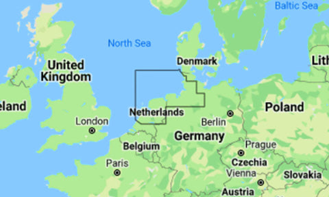 C-Map Local Chart Scheveningen to Sylt