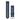 Quick Release Bands (22 mm), Tidal blue, silver hardware