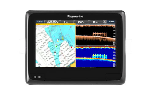 Raymarine a98 9 Inch Touchscreen MFD, WiFi, DownVision and Navionics EU Silver Chart