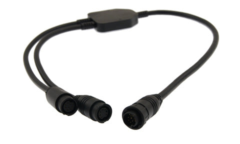 Raymarine Axiom DownVision Adaptor Y-Cable (9-pin to 9-pin and 7-pin)