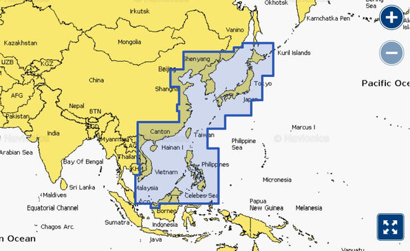 China Sea & Japan  - NSAE011L