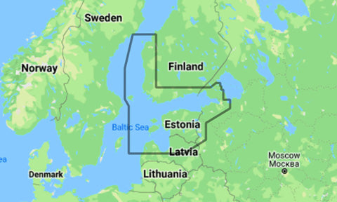 C-Map Local Chart Gulf of Finland and Aaland Archipelago
