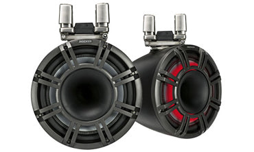 Kicker Audio KM Marine 11 Inch Horn Tower System Black