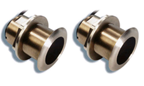 Raymarine B175L and B175M Through Hull CHIRP 0 Degree Tilt Transducers with Y cable