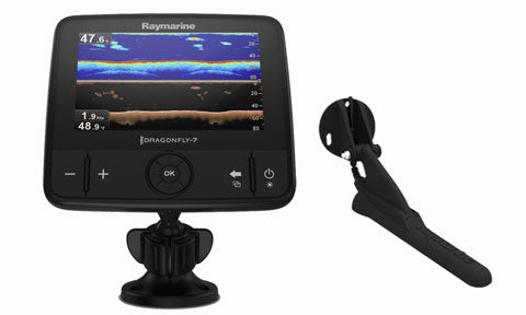 Raymarine Dragonfly 7 Pro CHIRP DownVision Fishfinder and GPS (Navionics+ EU Silver)