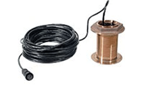 Garmin B22 12deg, Bronze, Thru-Hull depth, temp Transducer