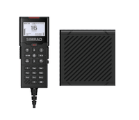 Simrad HS100 wired handset and SP100 speaker kit for RS100/RS100-B VHF radio systems