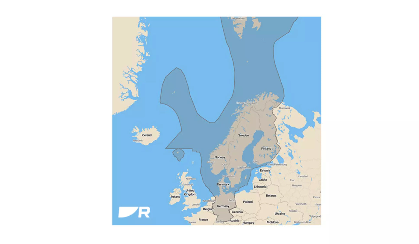 Raymarine LightHouse Charts Northern Europe microSD