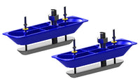 Lowrance, Simrad Stainless Steel StructureScan HD Pair off thru-hull transducers