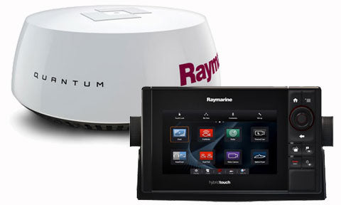 Raymarine eS75 7-inch Wi-Fi MFD with Quantum Q24C Radar and Navionics EU Silver Chart